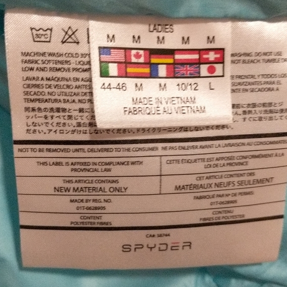 Spyder puffer coat - Picture 4 of 4